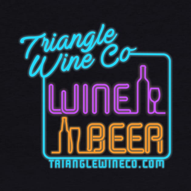 Neon Wine Beer Store Sign by trianglewineco